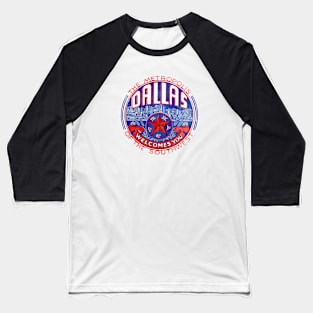Old School Dallas Texas Baseball T-Shirt